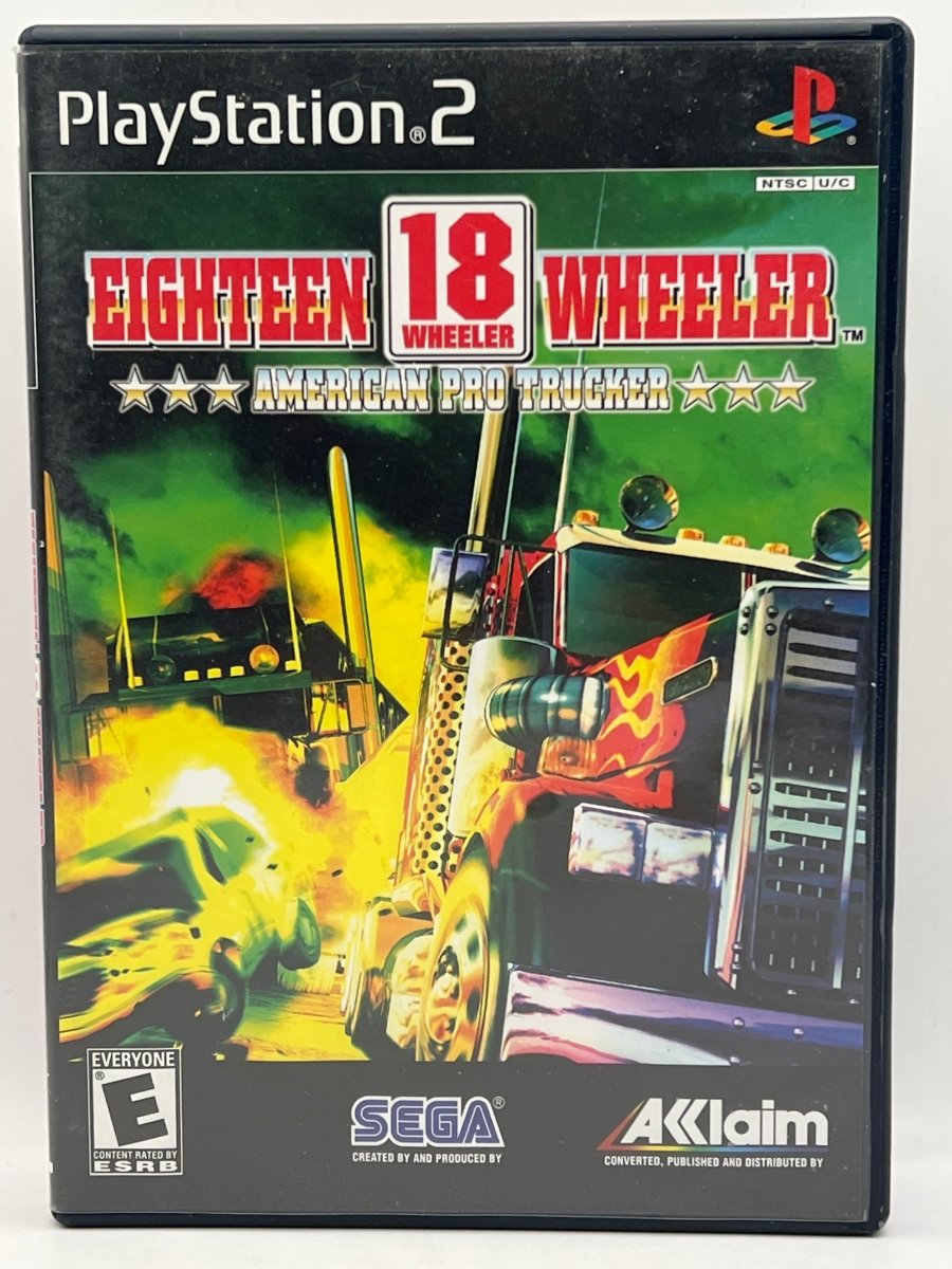 18 Wheeler American Pro Trucker CL02 (CIB) PlayStation 2