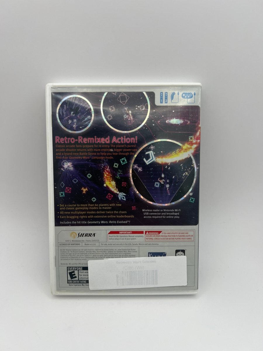 Geometry Wars: Galaxies CL01 (Missing Manual) Nintendo Wii