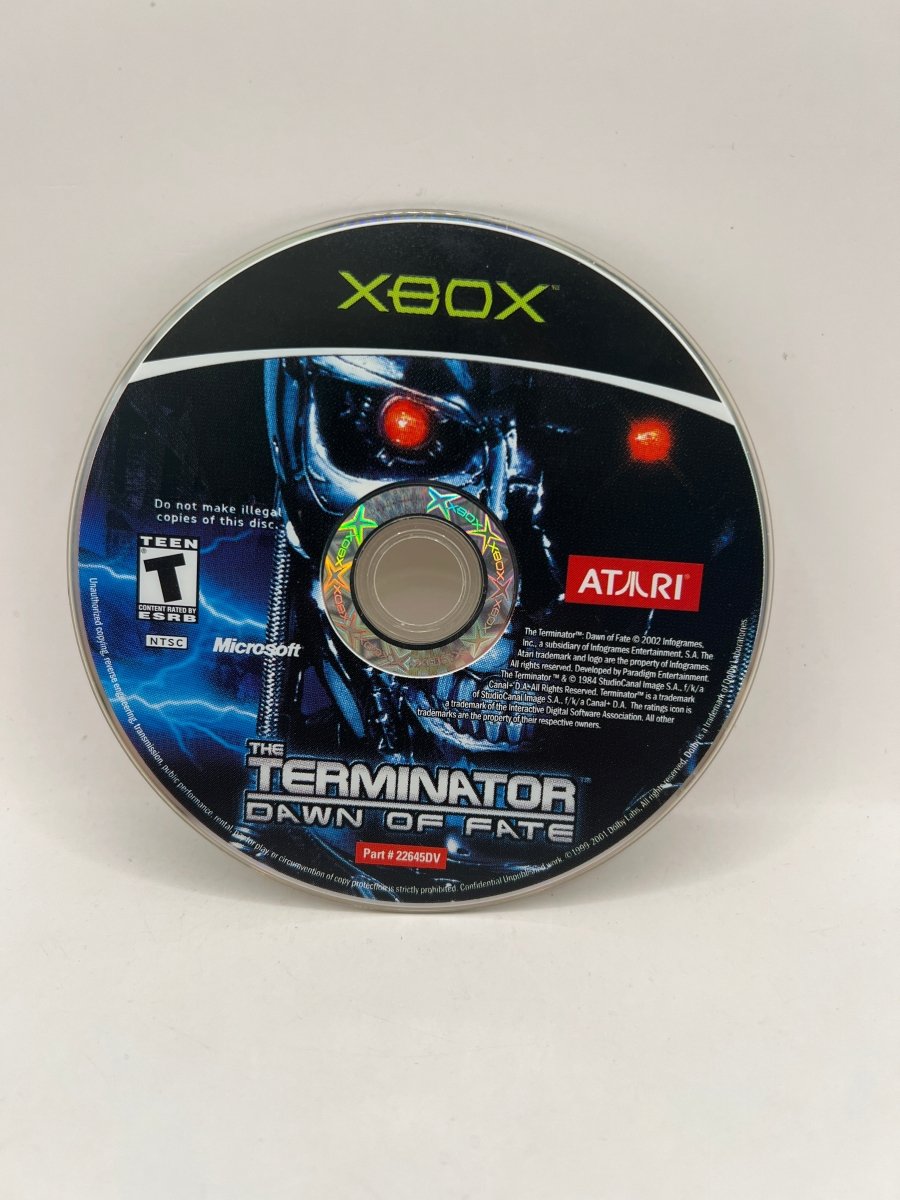 Terminator Dawn of Fate CL01 (Disc Only) Original Xbox