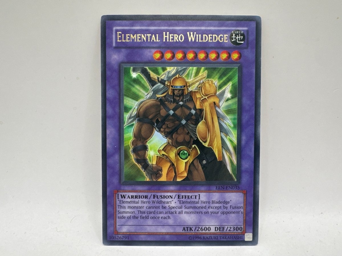 Elemental Hero Wildedge EEN-EN035 (LP) CL01 YuGiOh Elemental Energy
