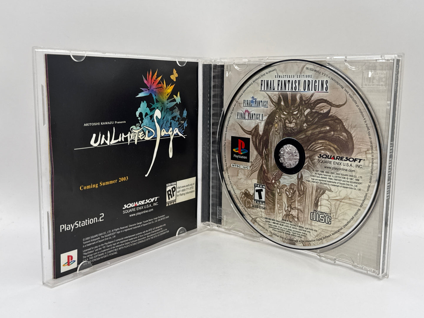 Final Fantasy Origins CL01 (CIB) PlayStation One