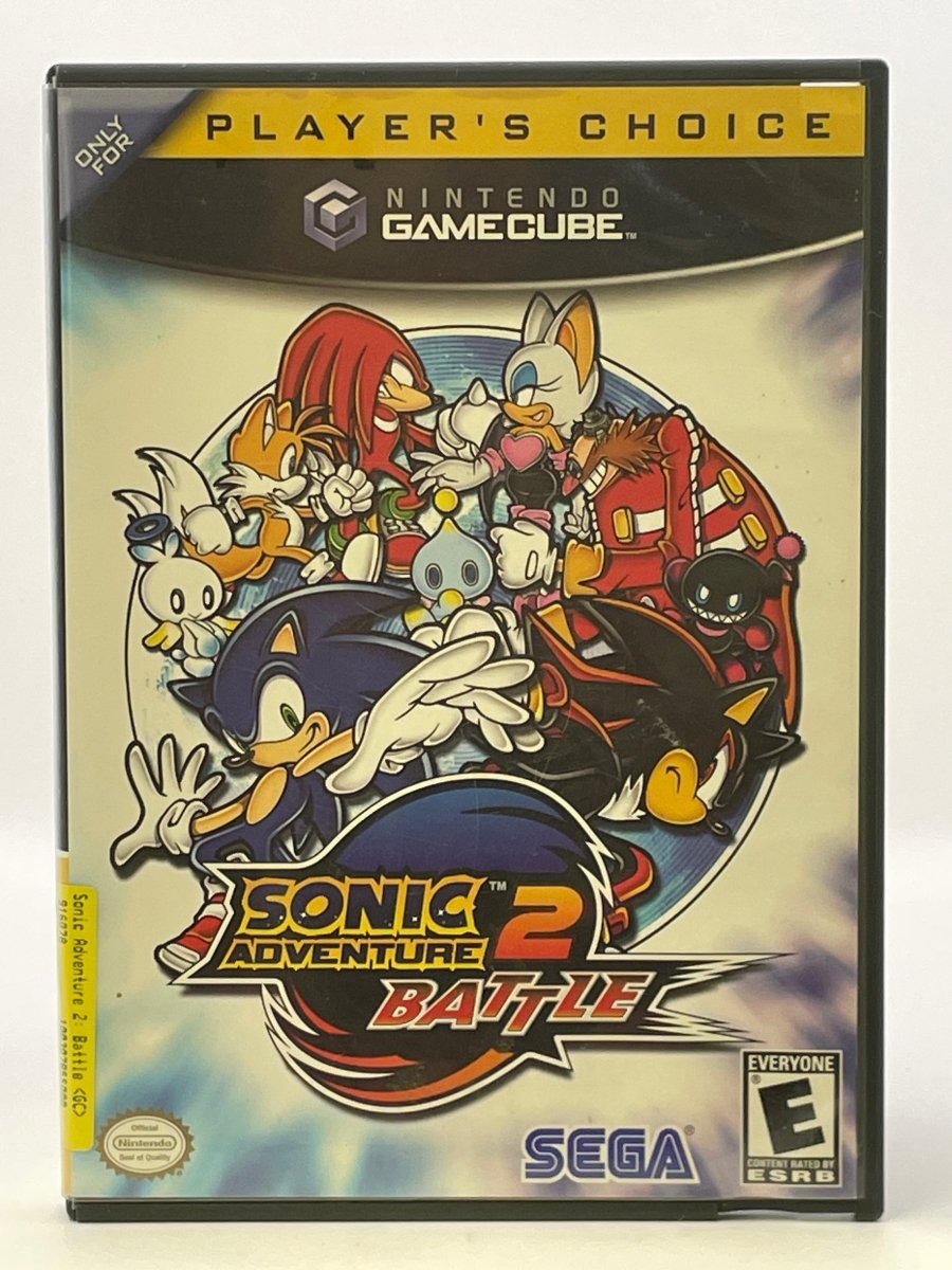 Sonic Adventure 2 Battle [Player's Choice] CL01 (Missing Manual) Gamecube
