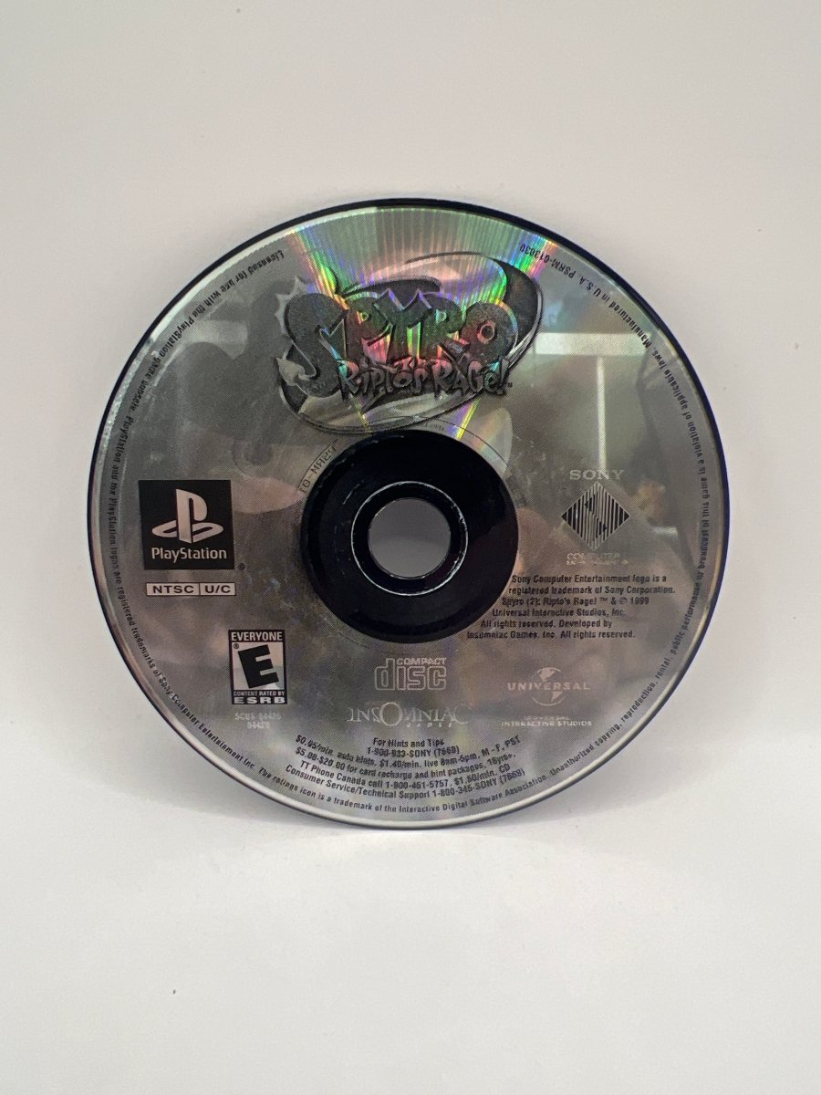 Spyro Ripto's Rage [Greatest Hits] CL01 (Disc Only) Playstation One