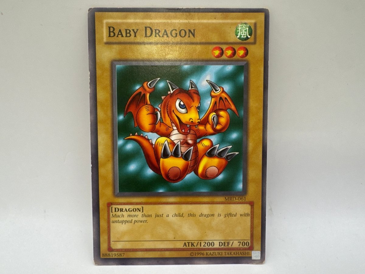 Baby Dragon  MRD-061 (Damaged) CL01 YuGiOh Metal Raiders