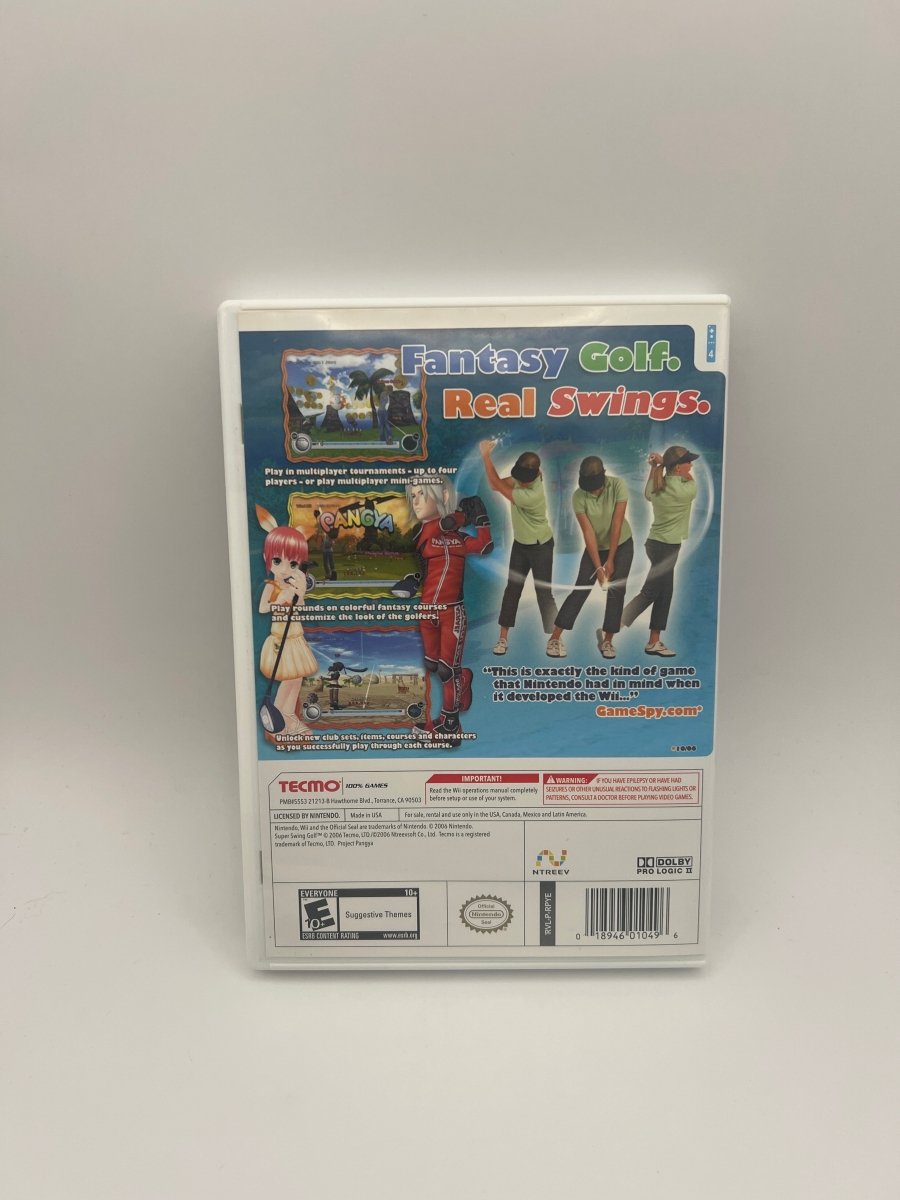 Super Swing Golf CL01 (CIB) Nintendo Wii
