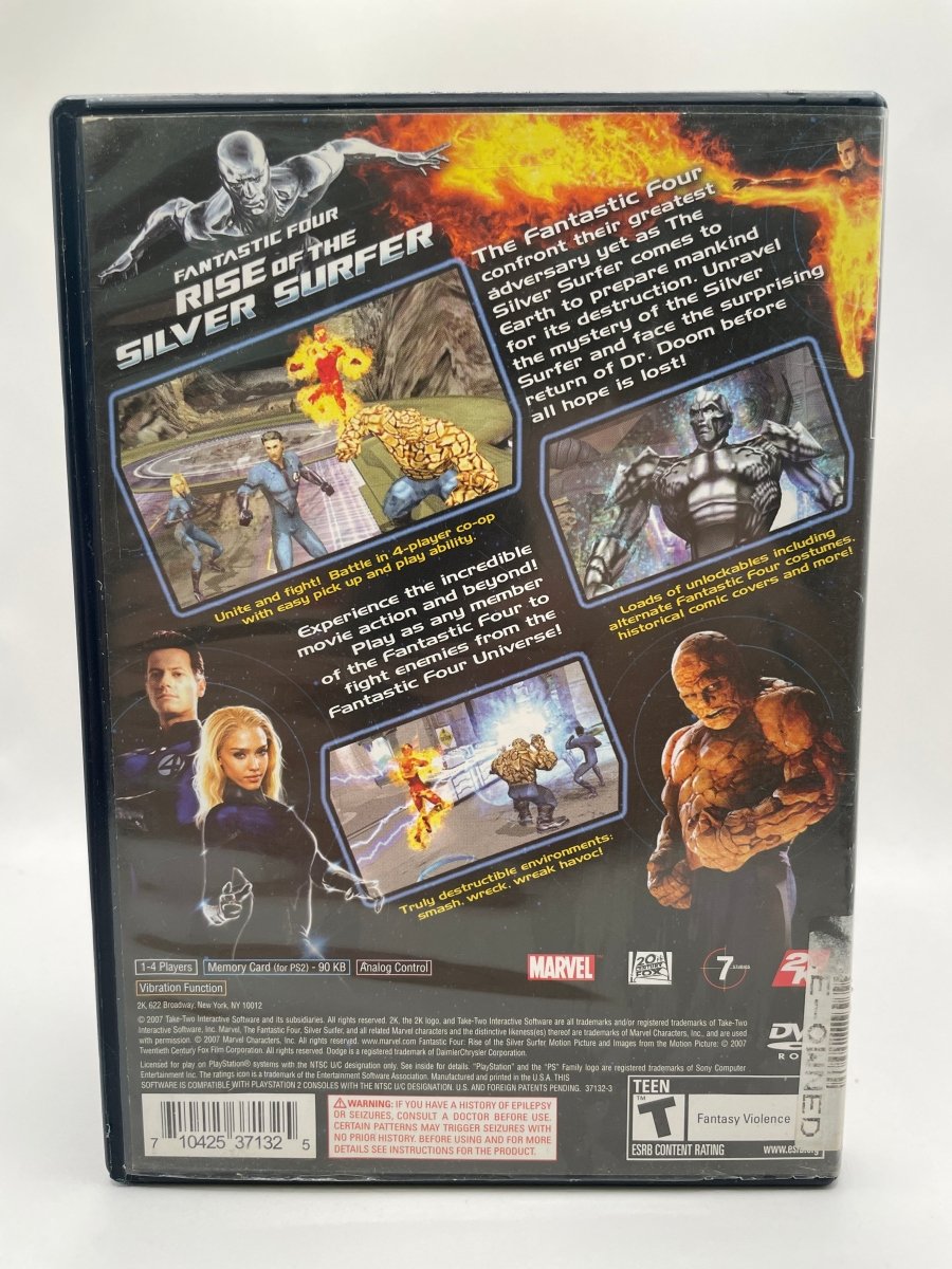 Fantastic Four: Rise of the Silver Surfer CL01 (CIB) PlayStation 2