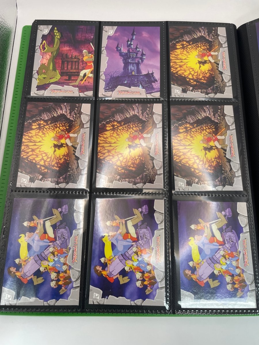 Fleer 1983 & 2024 Cardsmith Dragon's Lair Scratch Off Cards & Stickers Lot
