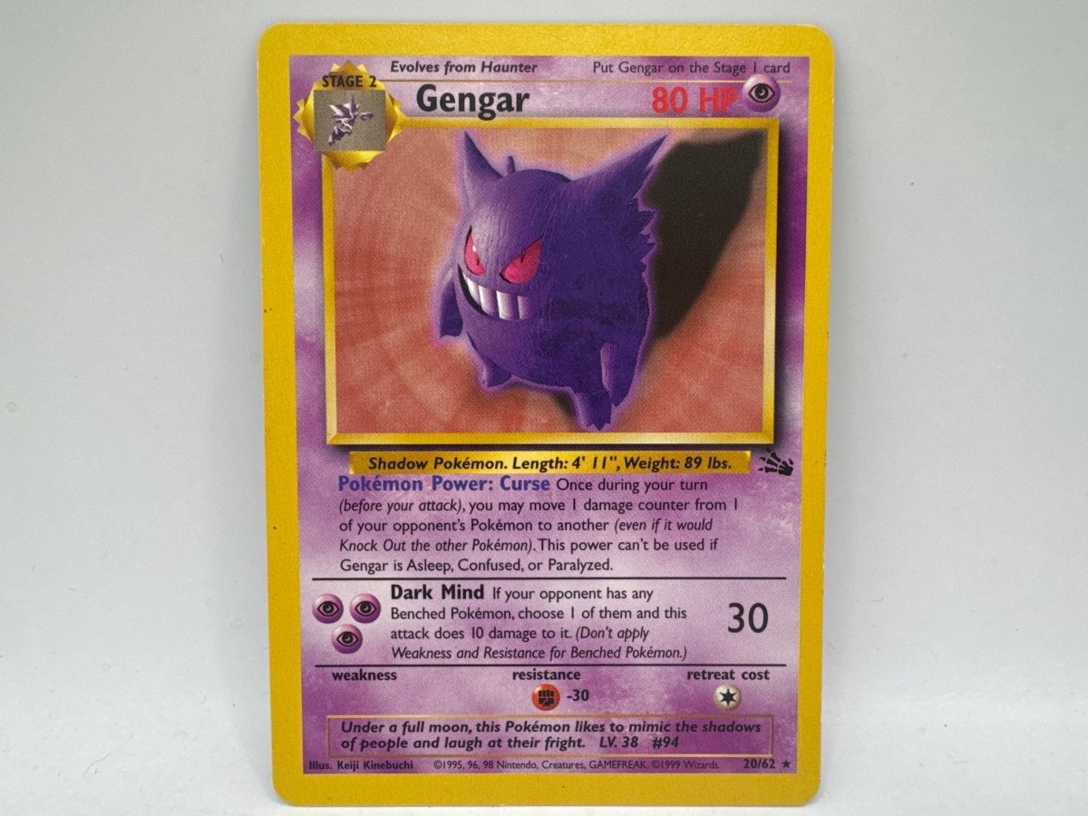 Gengar 20/62 (HP) CL01 Pokemon