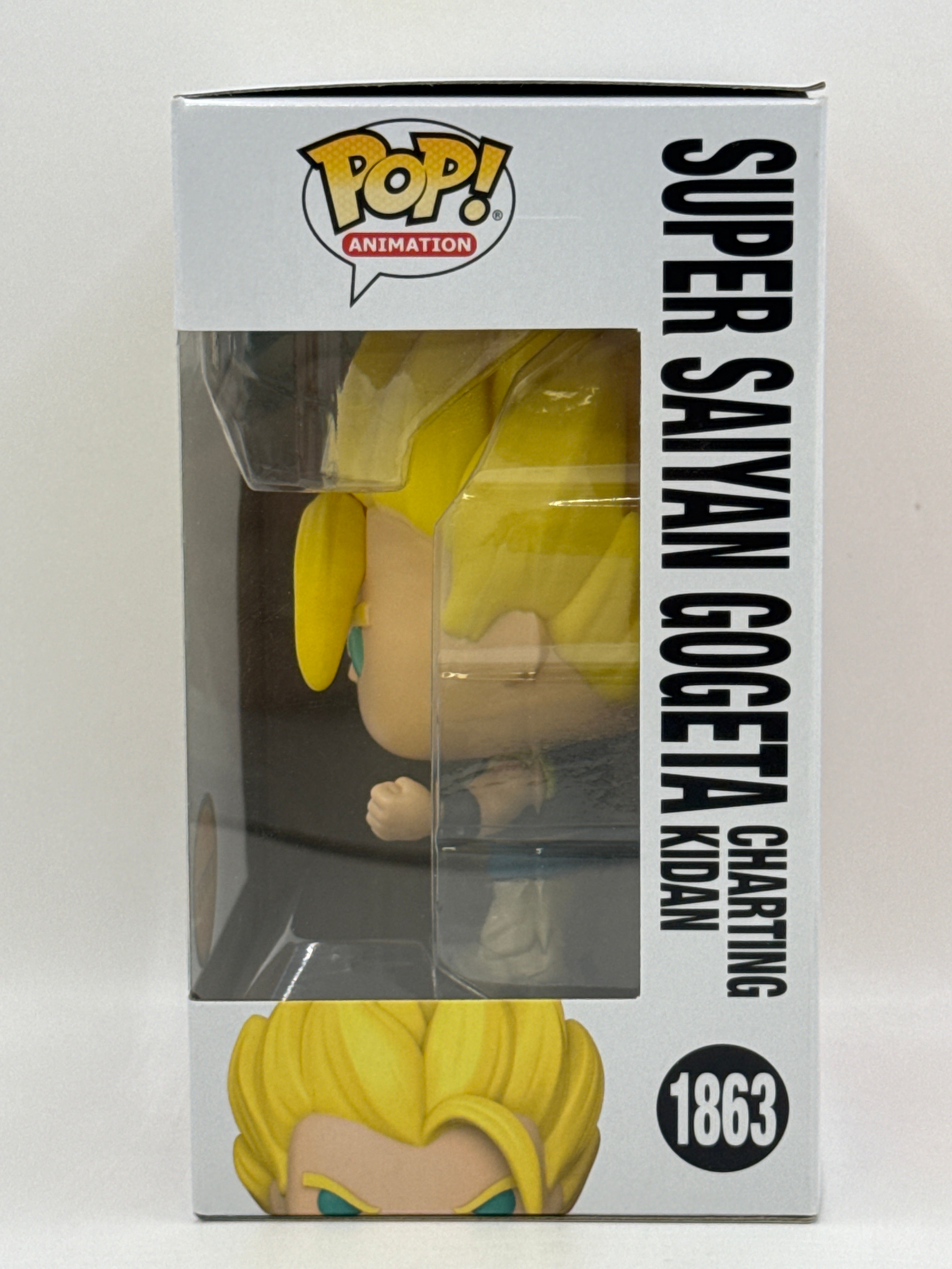 Dragon Ball Super Broly: Super Saiyan Gogeta Charting Kidan - Chase  #1863 Funko Pop