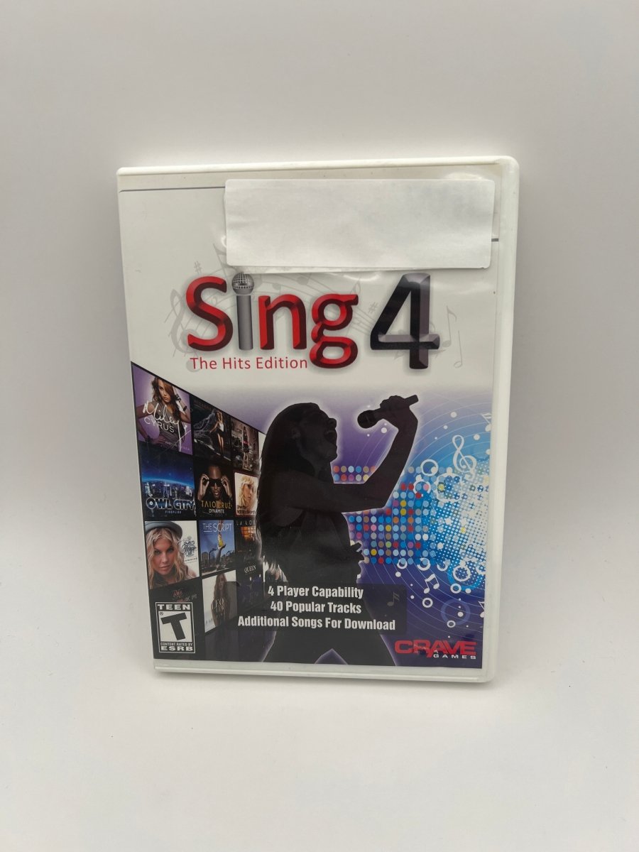 Sing 4: The Hits Edition CL01 (CIB) Nintendo Wii