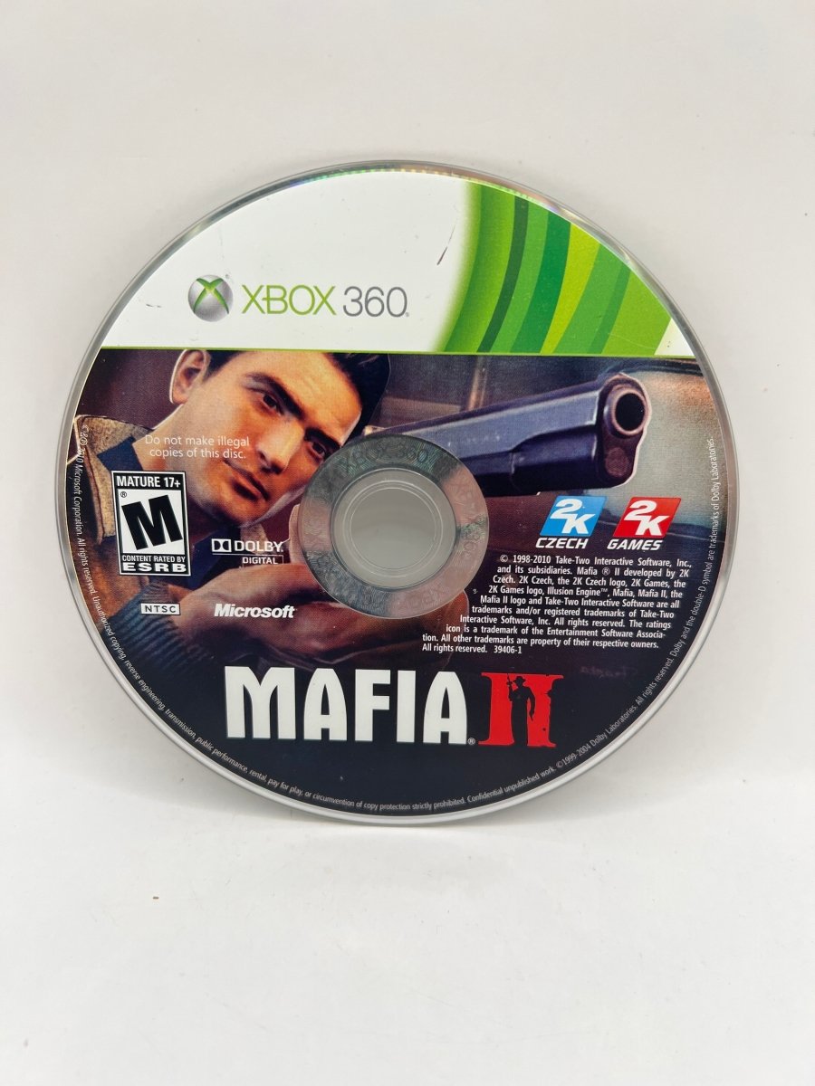 Mafia II CL01 (Disc Only) Xbox 360