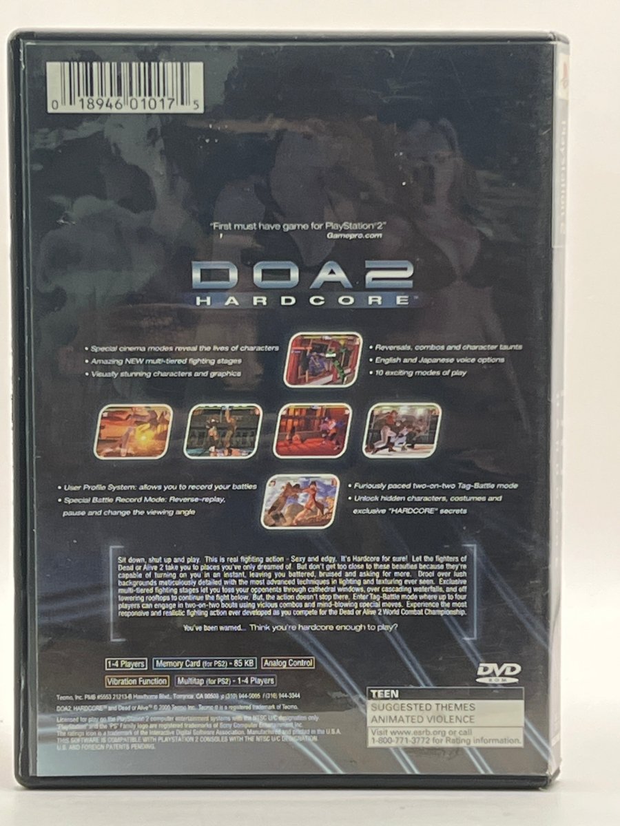 DOA2: Hardcore CL01 (CIB) PlayStation 2