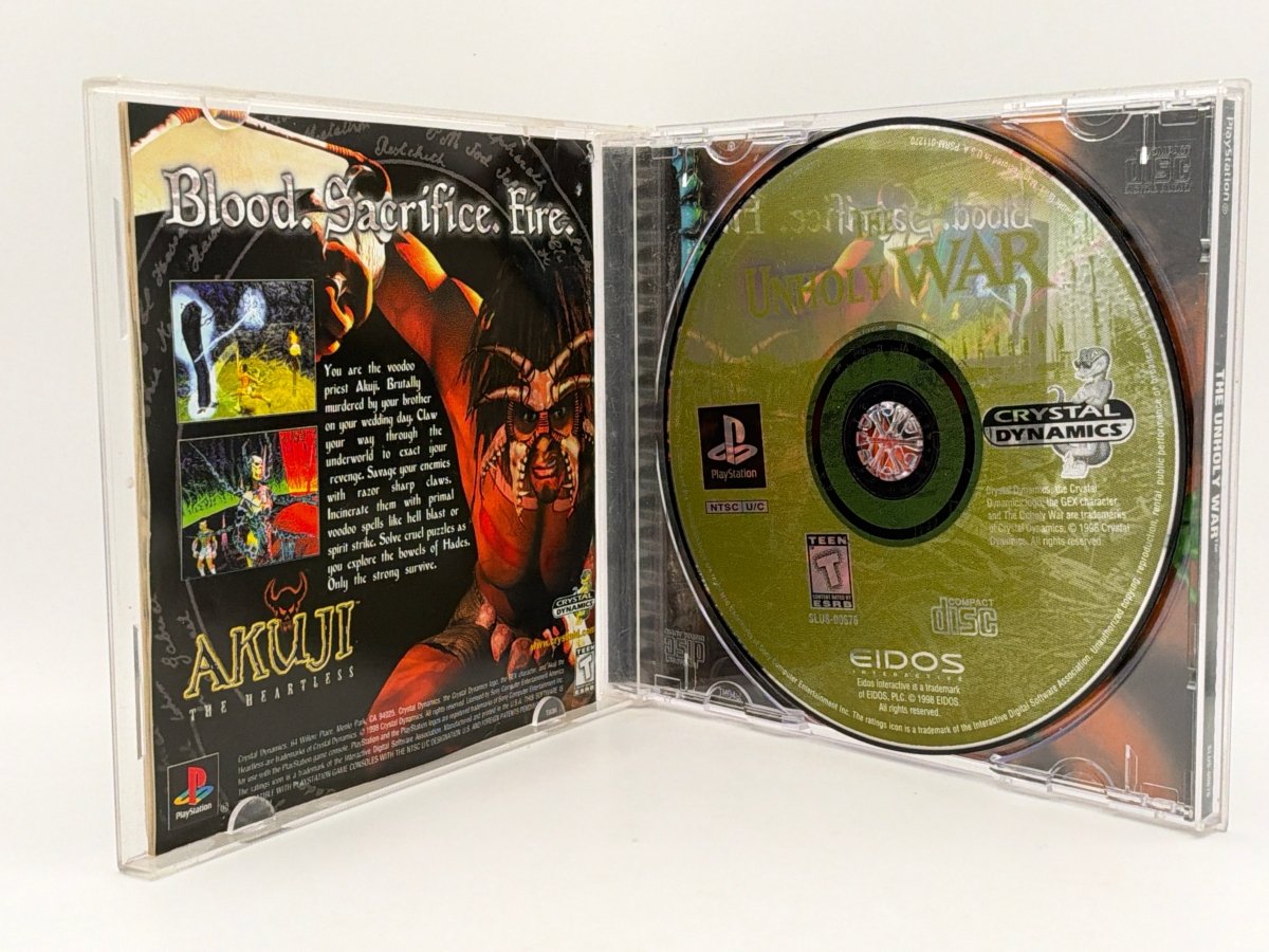 The Unholy War CL01 (CIB) Playstation One