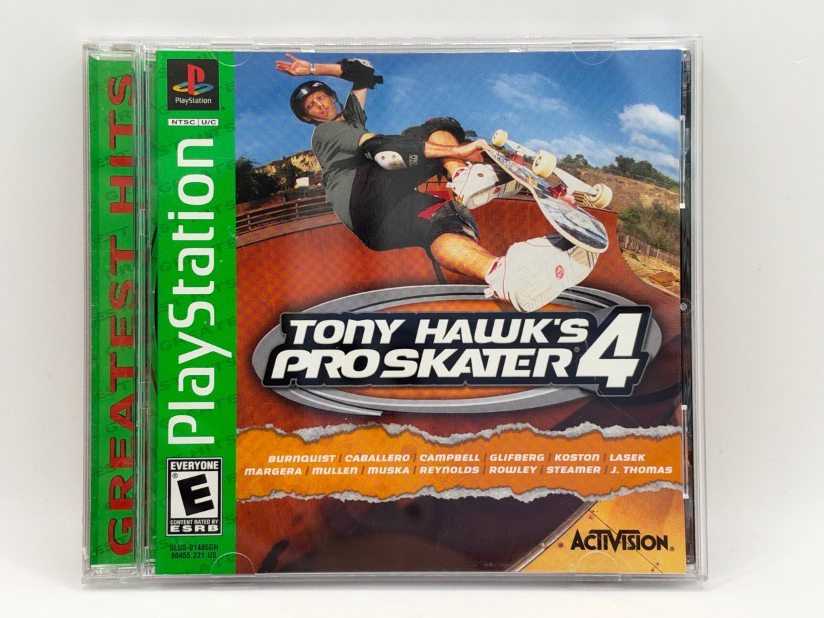 Tony Hawk 4 [Greatest Hits] CL01 (CIB) Playstation One