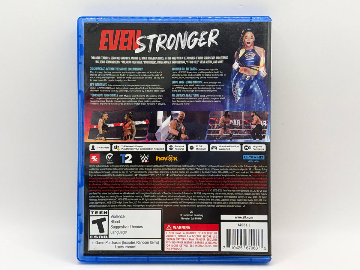 WWE 2K23 CL01 (CIB) PlayStation 5