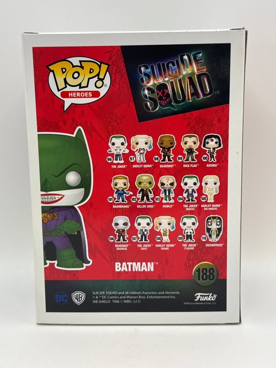 Suicide Squad: Batman - 2017 Summer Convention Exclusive #188 Funko Pop