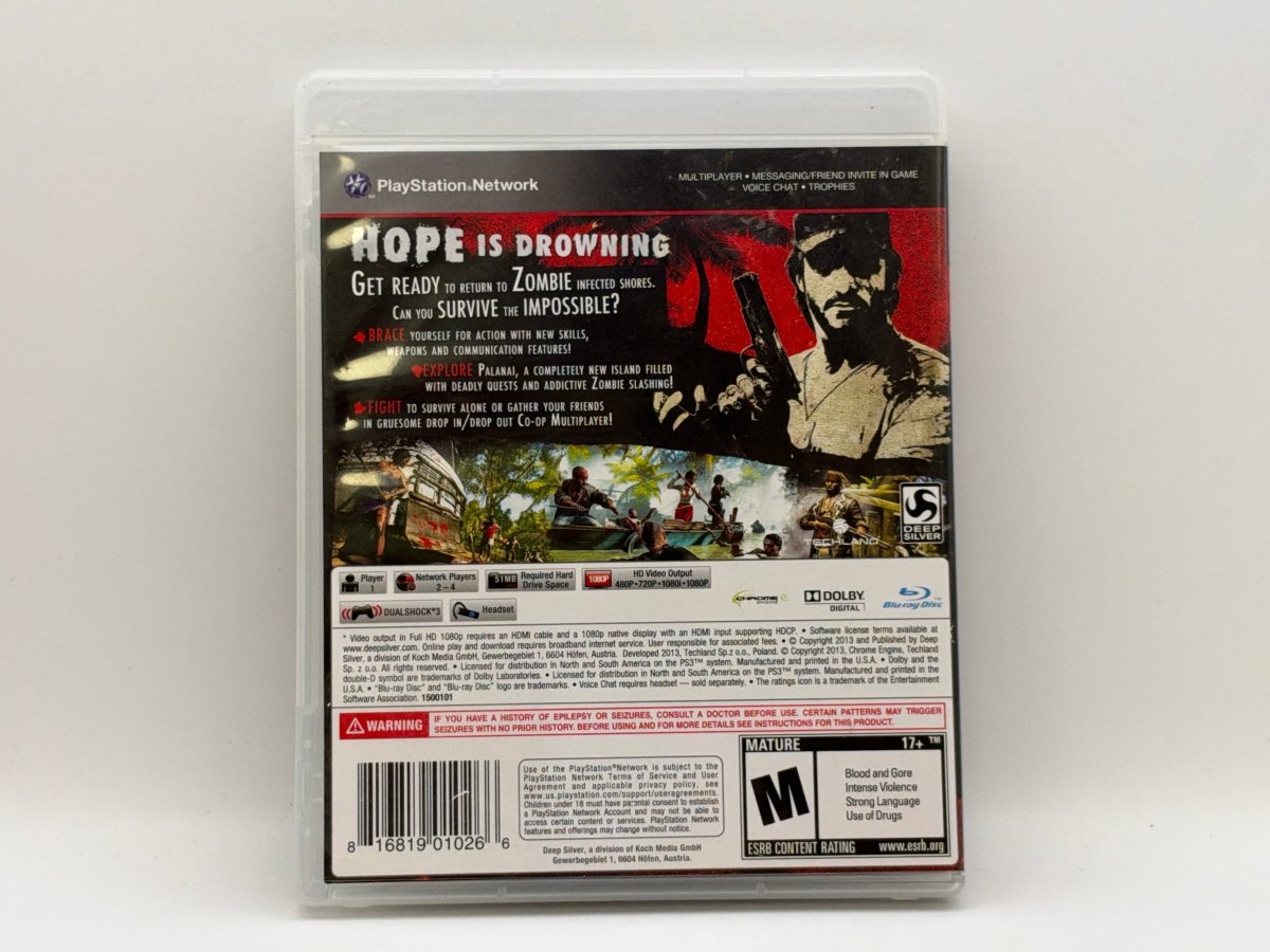 Dead Island Riptide [Special Edition] CL01 (CIB) Playstation 3