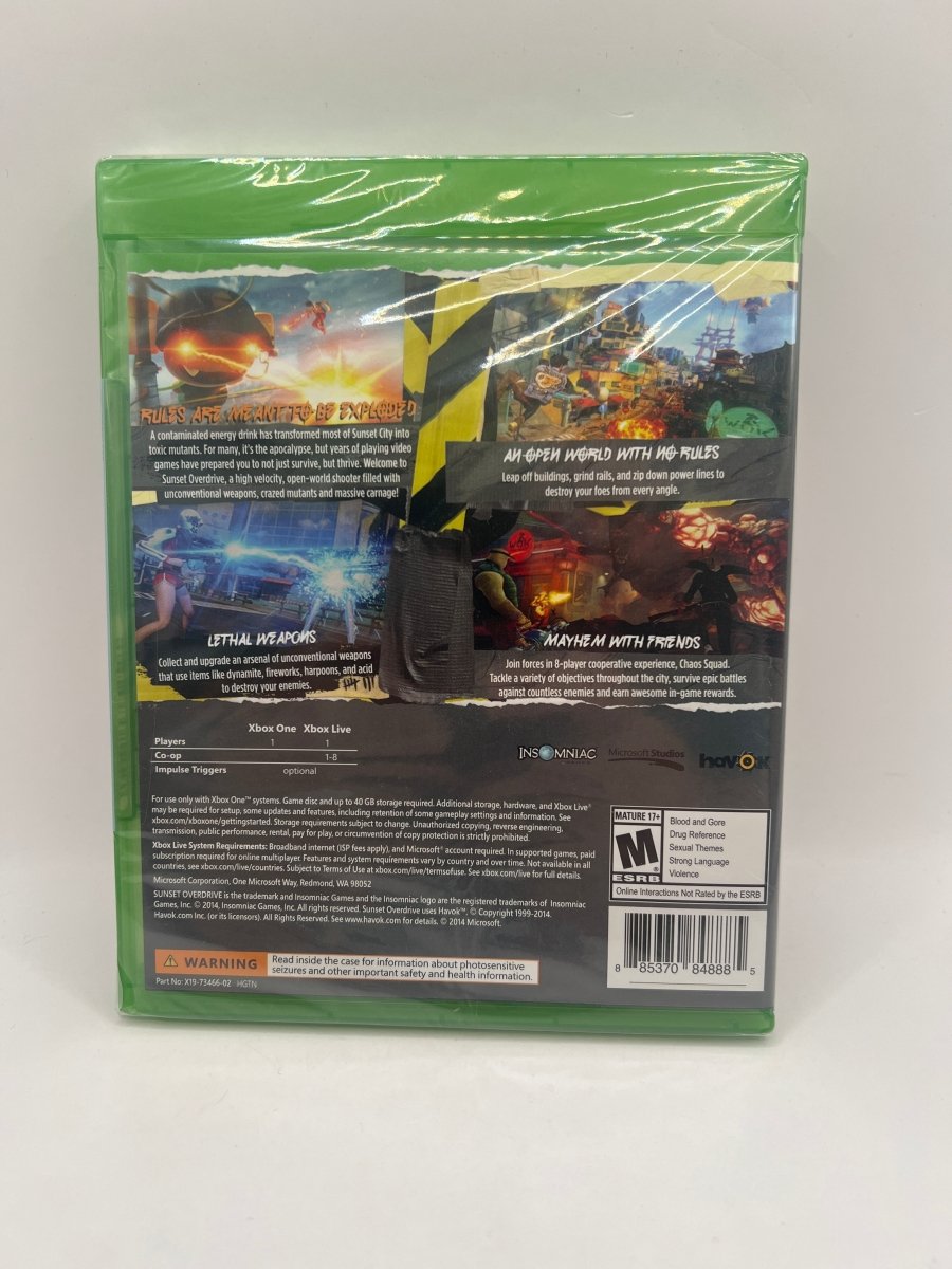 Sunset Overdrive [Day One] CL01 (NEW) Xbox One