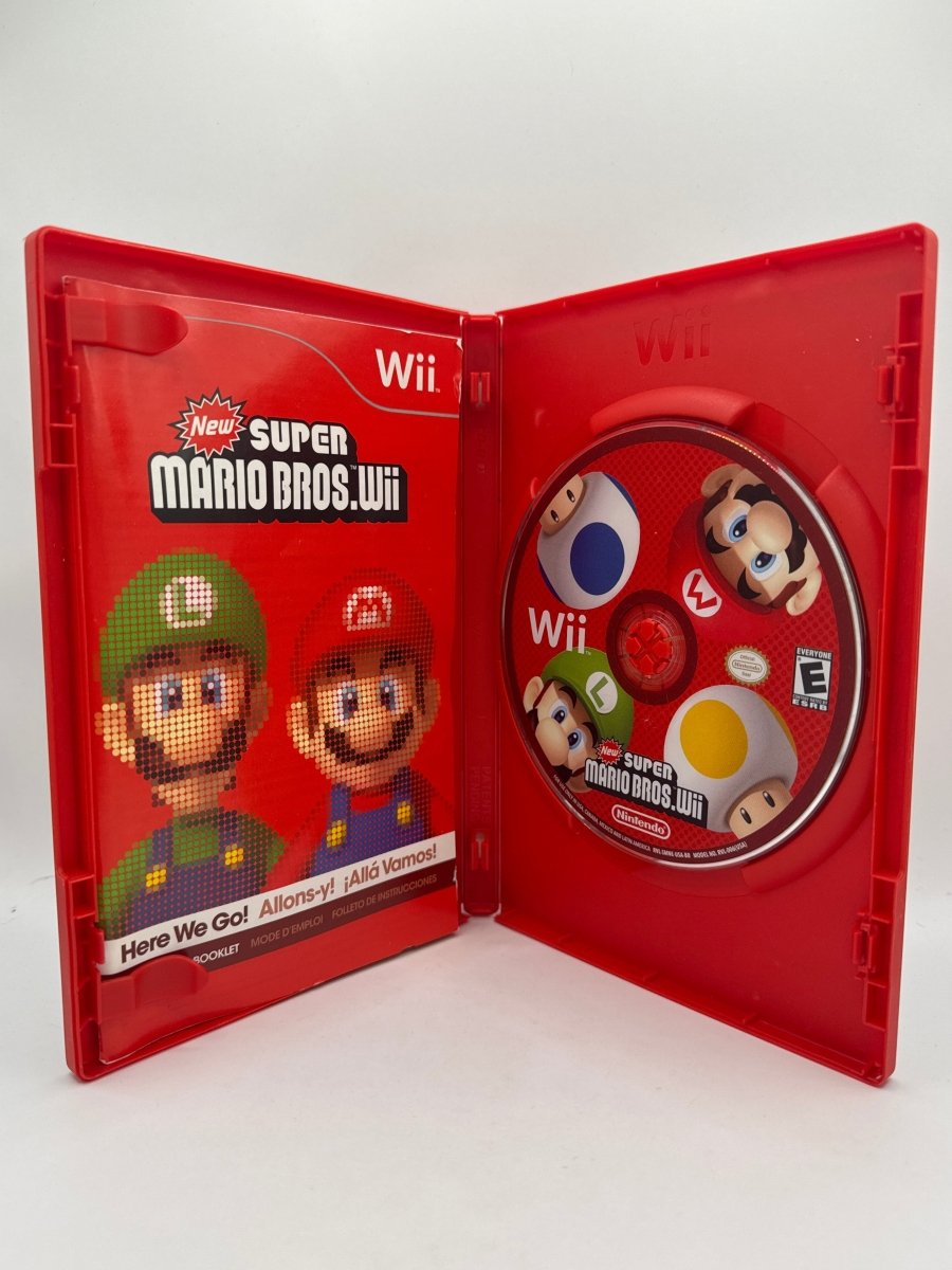 New Super Mario Bros. Wii CL04 (CIB) Nintendo Wii