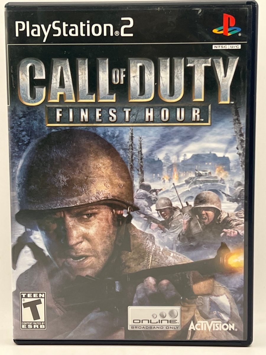 Call of Duty Finest Hour CL04 (CIB) PlayStation 2