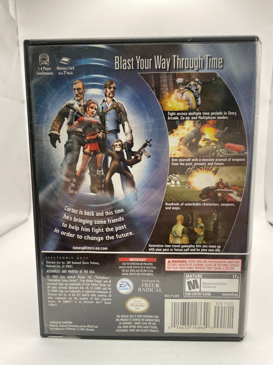 Time Splitters Future Perfect CL01 (CIB) Gamecube