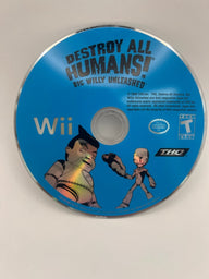 Destroy All Humans! Big Willy Unleashed CL01 (Disc Only) Nintendo Wii