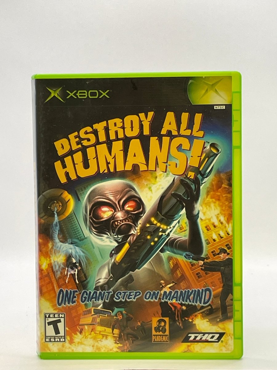 Destroy All Humans CL01 (Missing Manual) Original Xbox