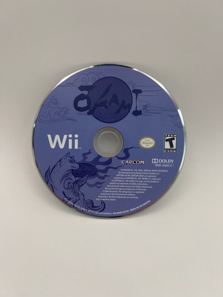 Okami CL01 (Disc Only) Nintendo Wii
