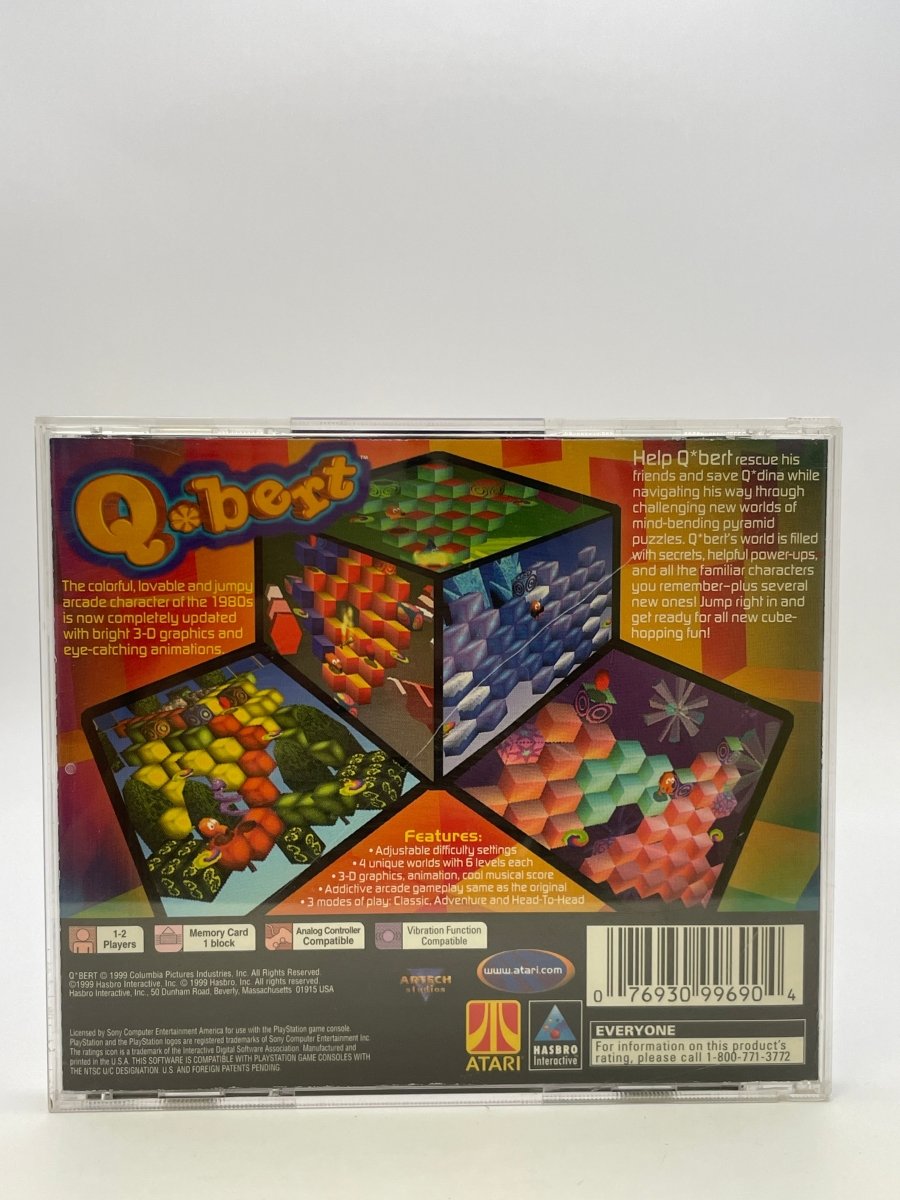 Q*bert CL01 (CIB) Playstation One