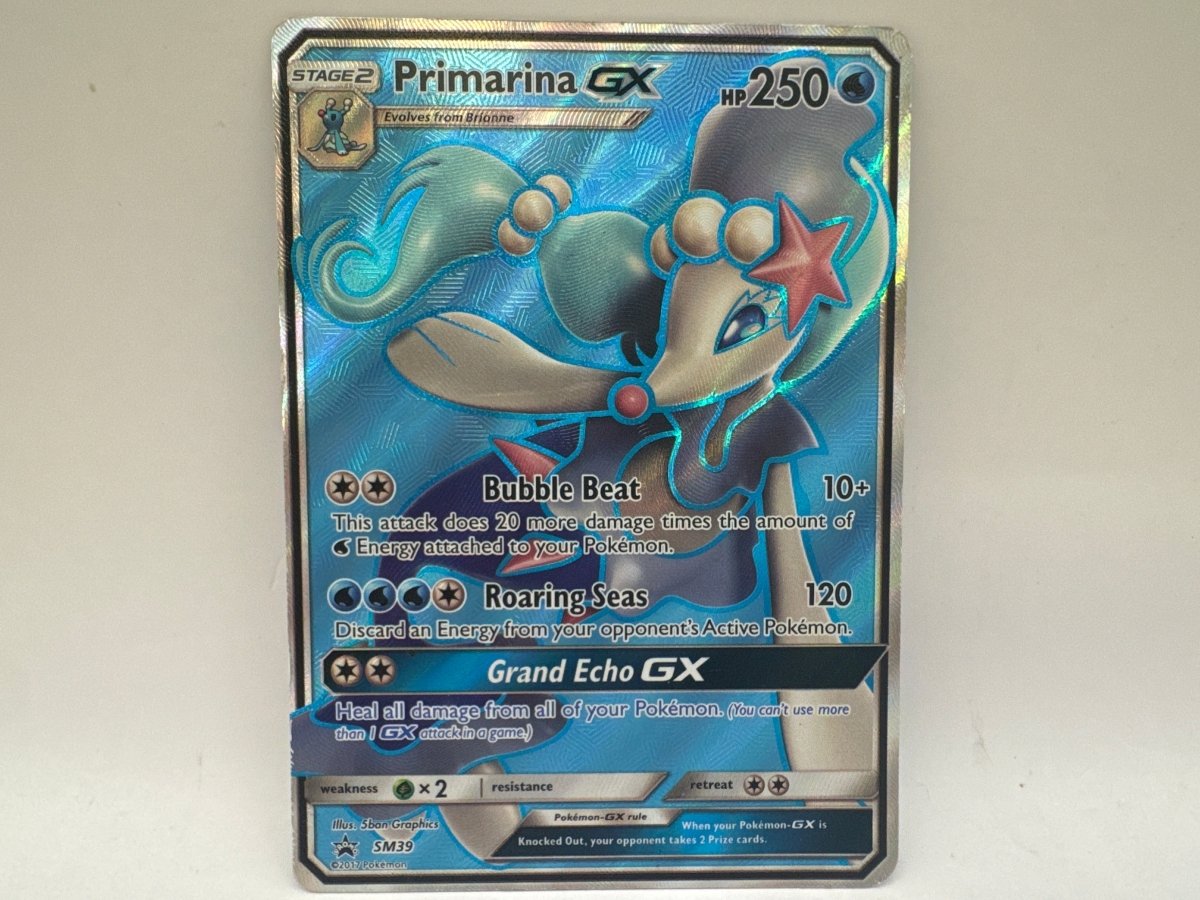 Primarina GX SM19 Promo (Damaged) CL01 Pokemon