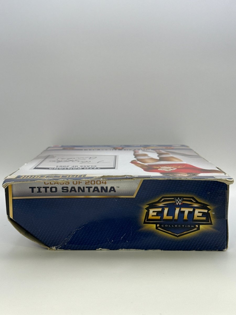 WWE Elite Collection Hall Of Fame Class Of 2004 Tito Santana Signed Action Figure
