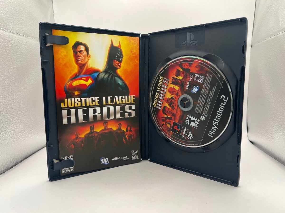 Justice League Heroes CL01 (CIB) PlayStation 2