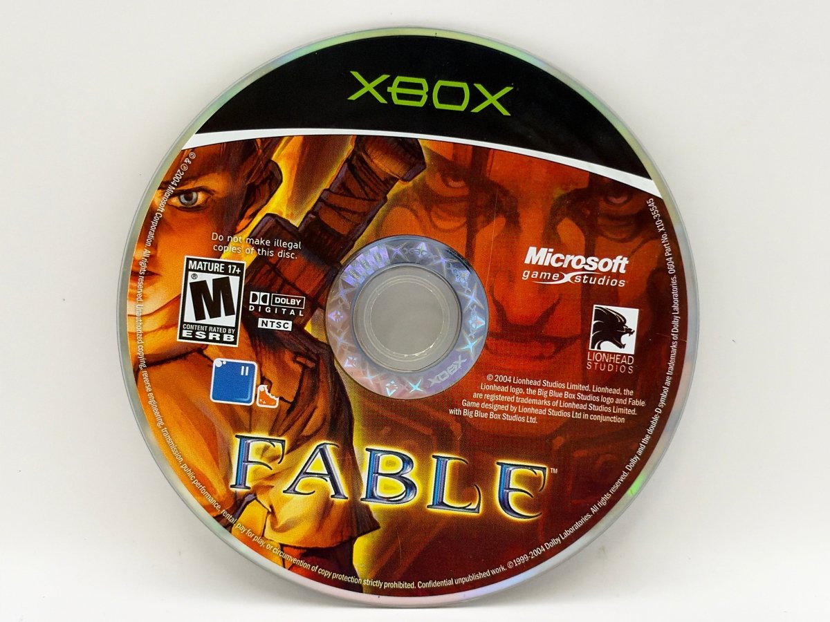 Fable CL01 (Disc Only) Original Xbox