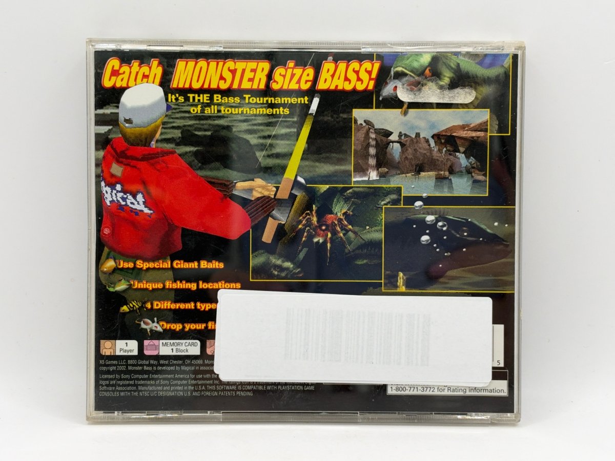 Monster Bass CL01 (CIB) Playstation One