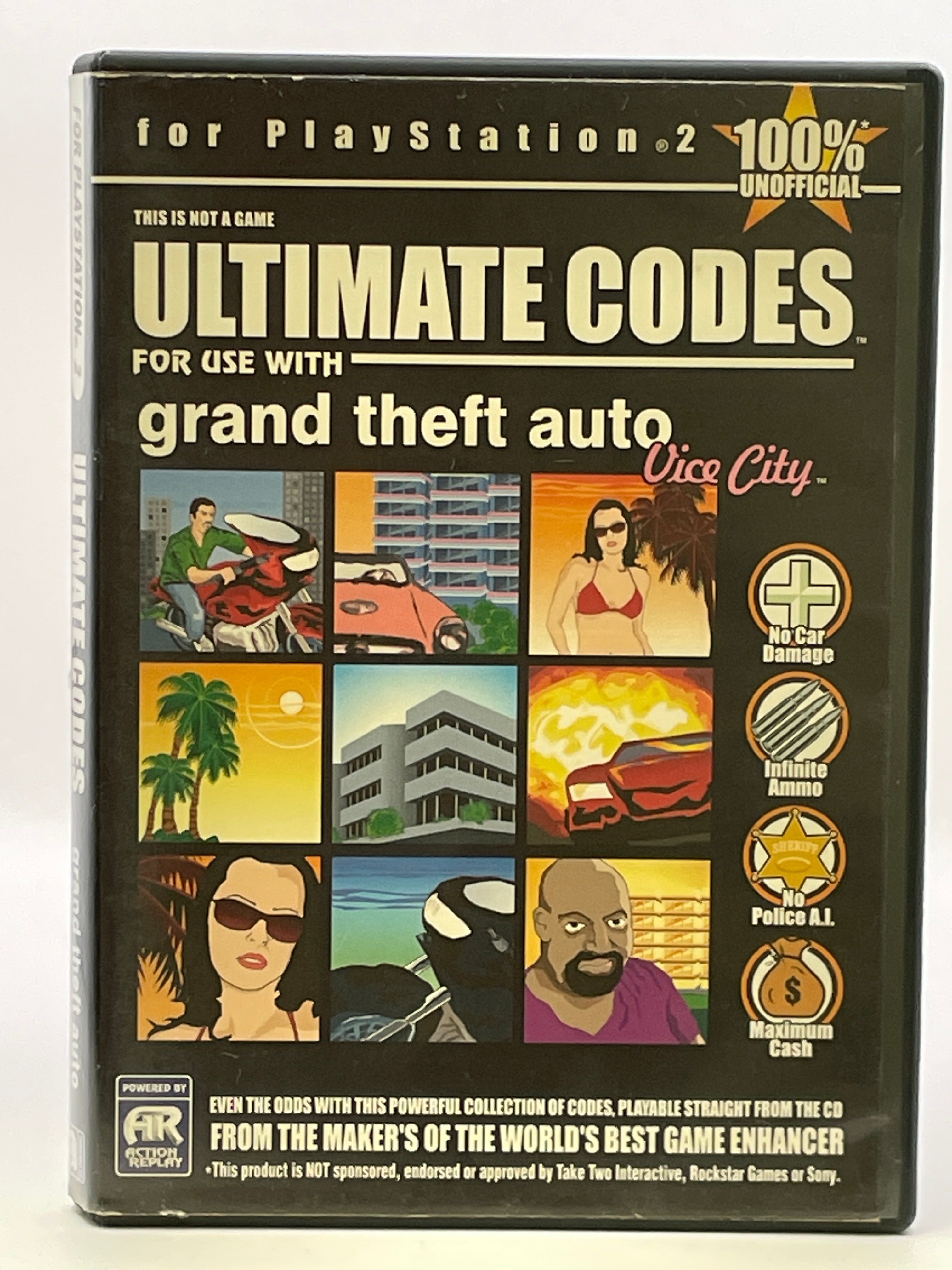 Ultimate Codes: Grand Theft Auto: Vice City CL01 (CIB) PlayStation 2