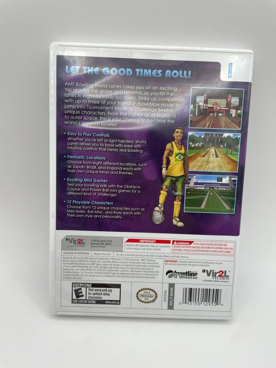AMF Bowling Pinbusters CL01 (CIB) Nintendo Wii