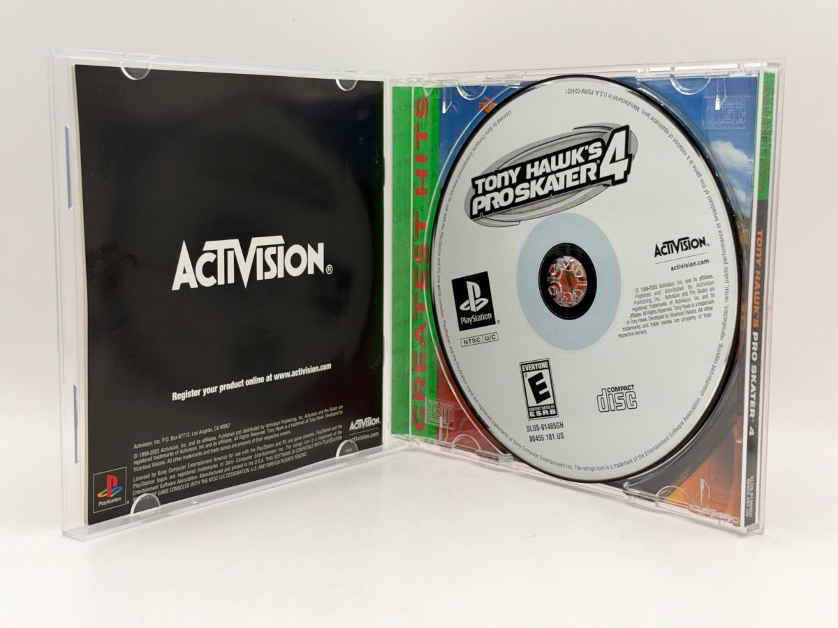 Tony Hawk 4 [Greatest Hits] CL01 (CIB) Playstation One
