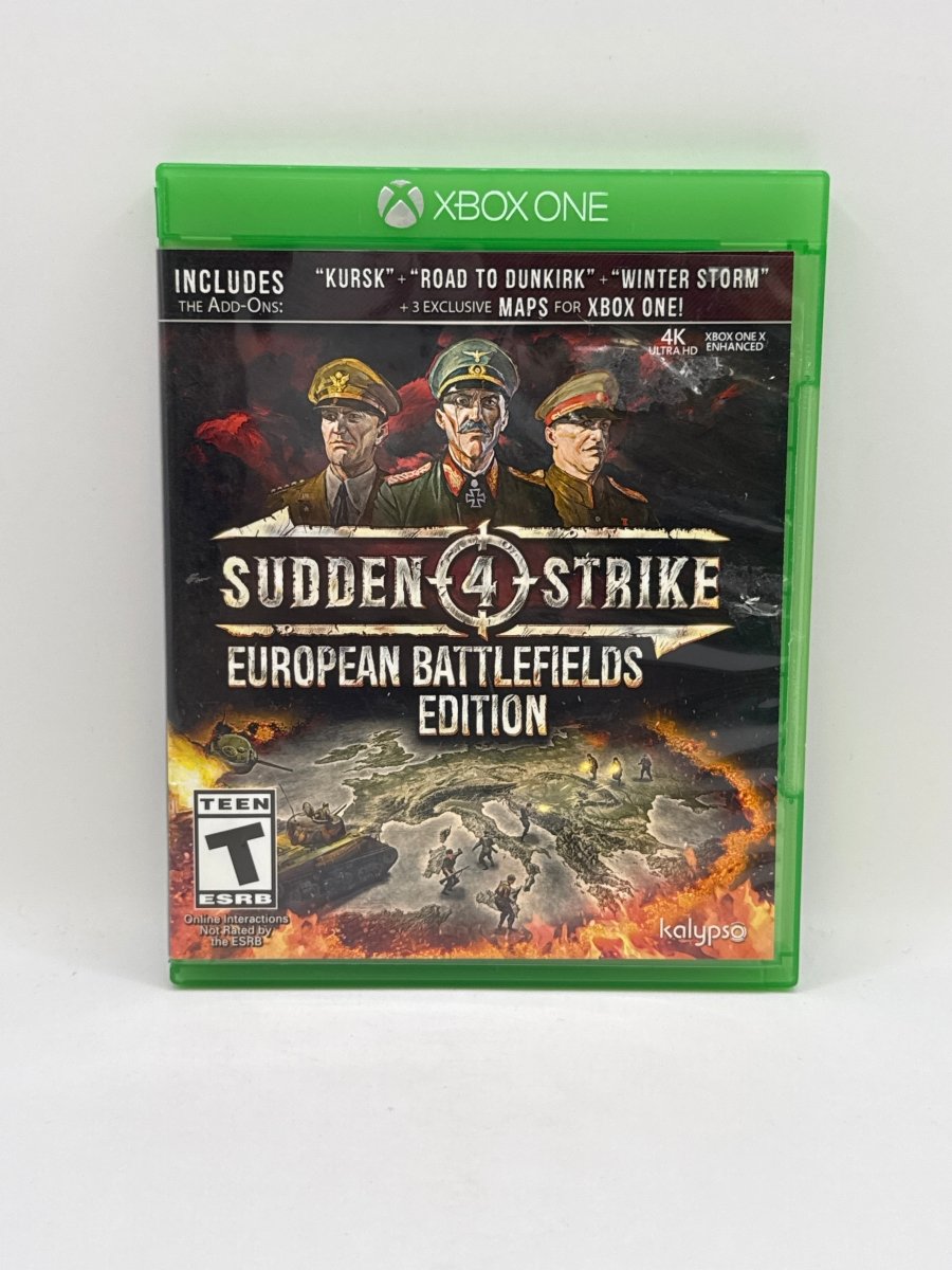 Sudden Strike 4 European Battlefields Edition CL01 (CIB) Xbox One