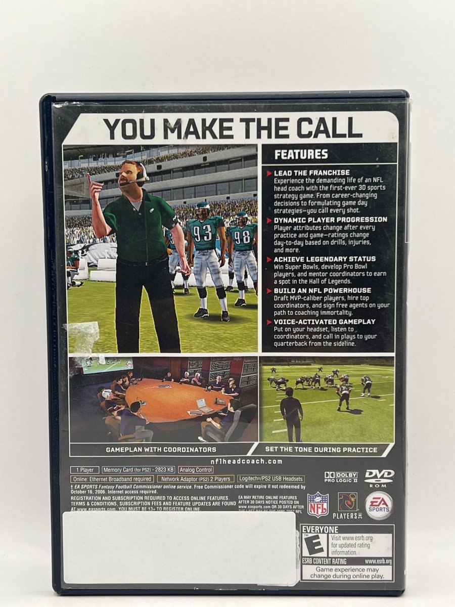 NFL Head Coach CL01 (CIB) PlayStation 2