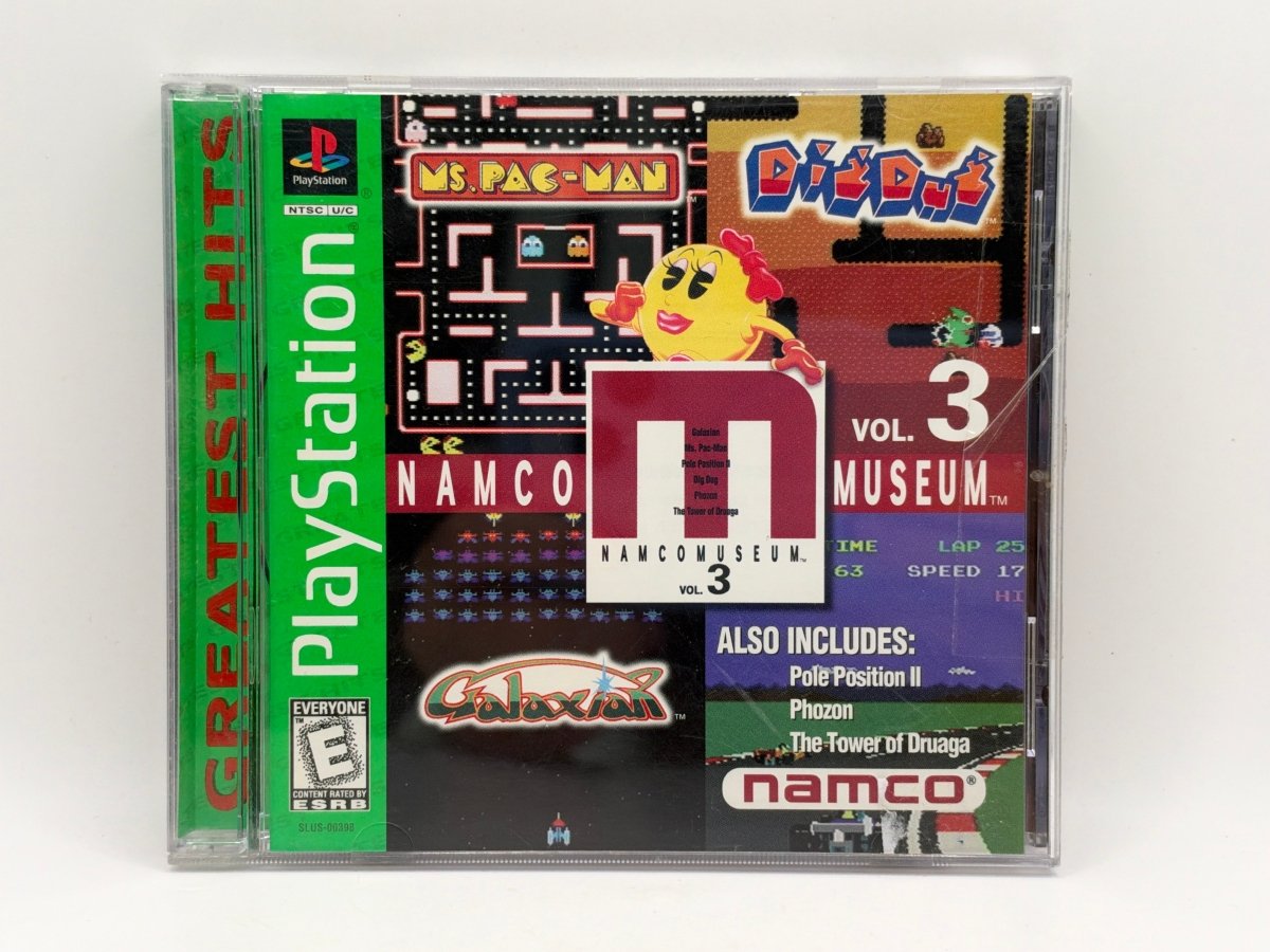 Namco Museum Volume 3 [Greatest Hits] CL02 (CIB) Playstation One