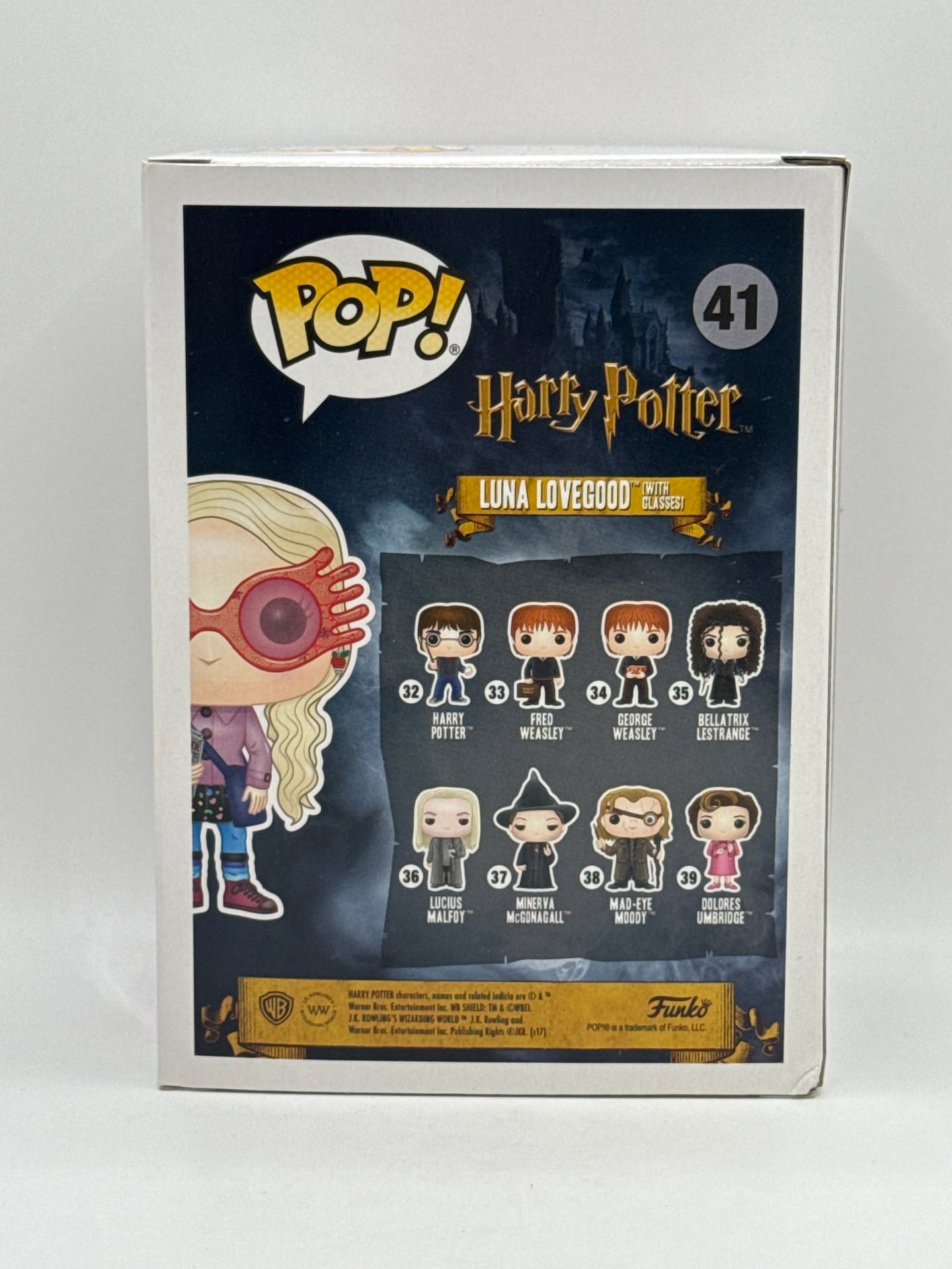 Harry Potter: Luna Lovegood (With Glasses) - 2017 Summer Convention Exclusive  #41 Funko Pop