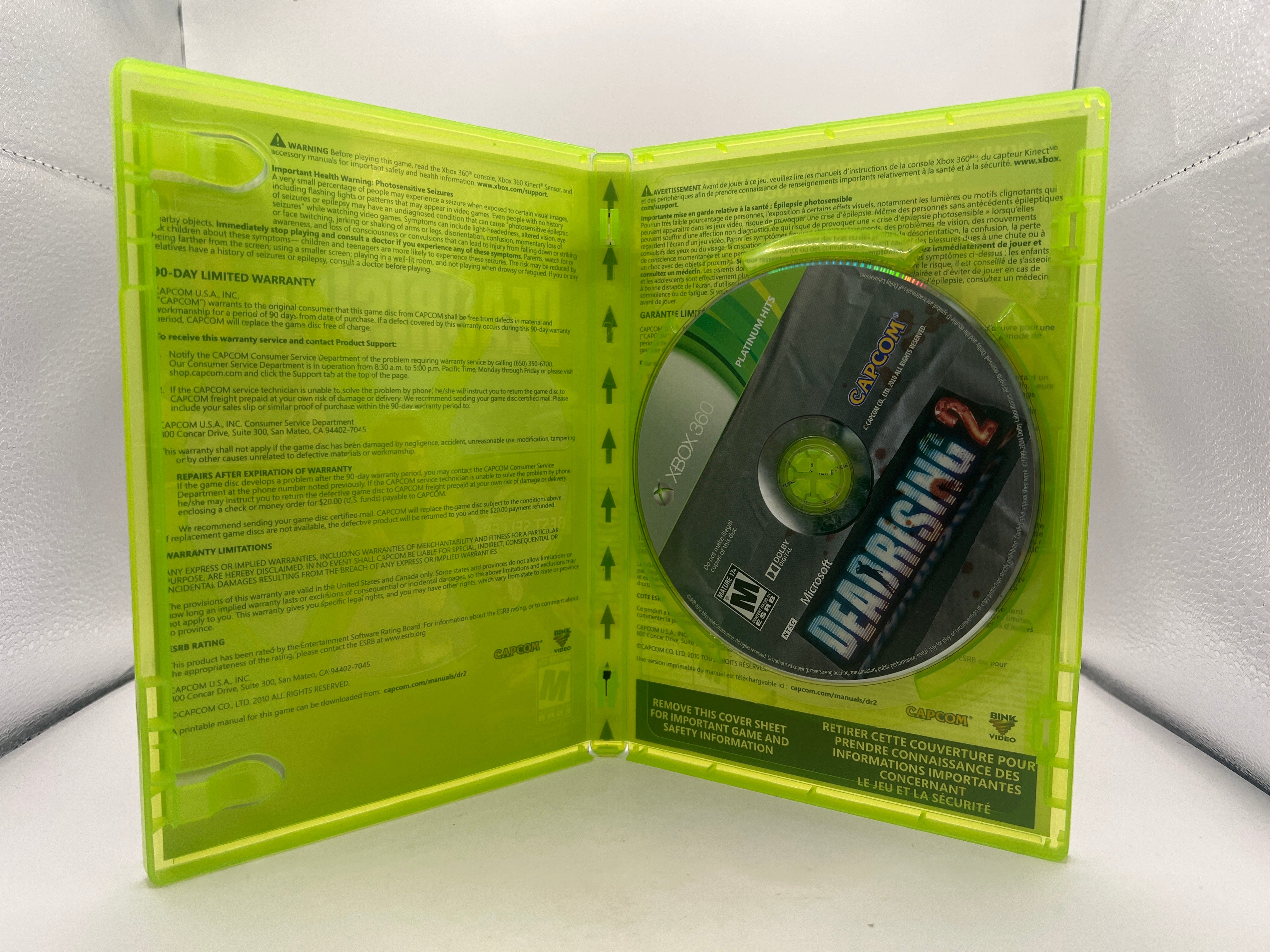 Dead Rising 2 [Platinum Hits] CL01 (Missing Manual) Xbox 360