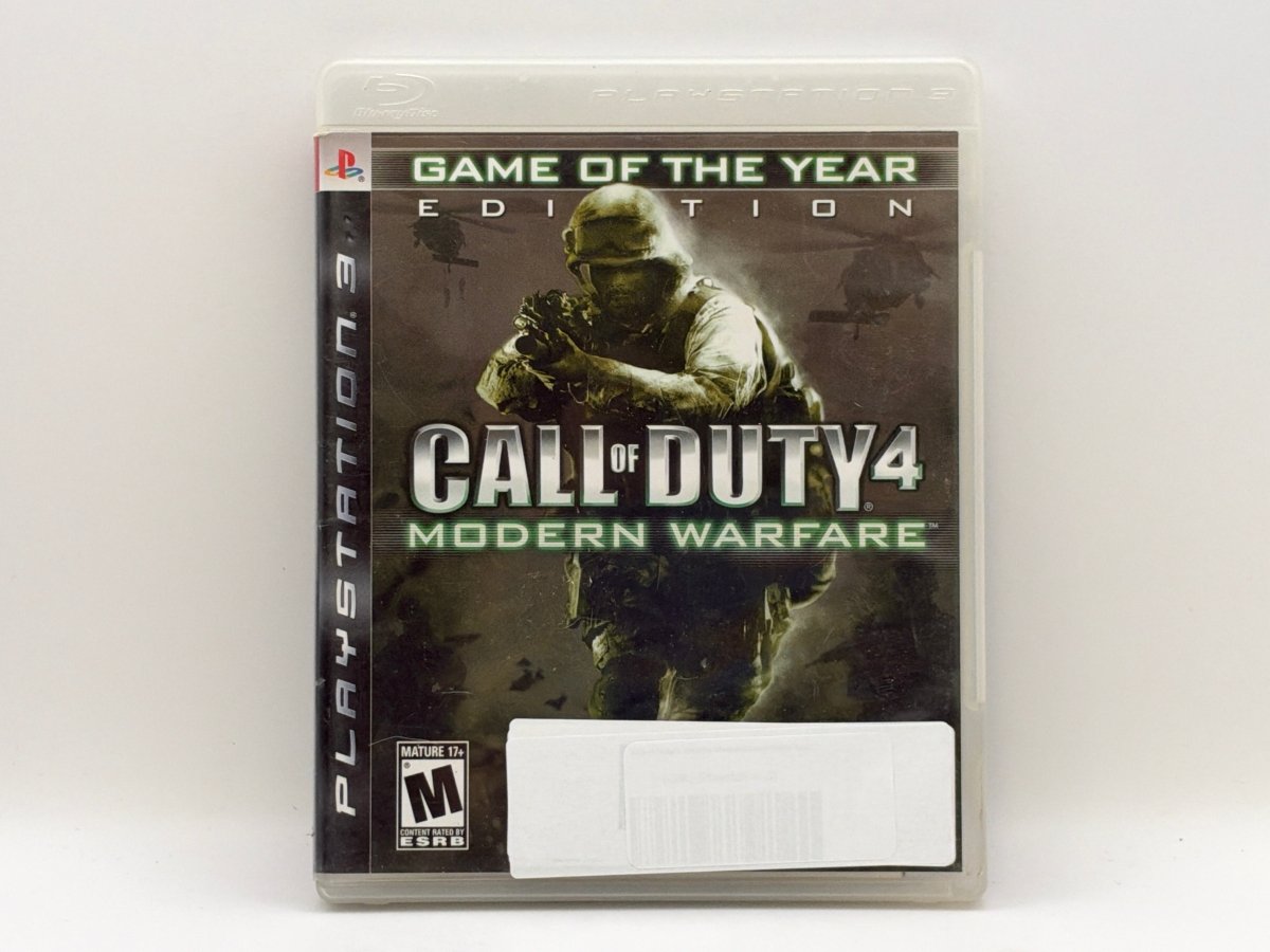 Call of Duty 4 Modern Warfare [Game of the Year] CL01 (CIB) Playstation 3