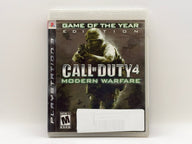 Call of Duty 4 Modern Warfare [Game of the Year] CL01 (CIB) Playstation 3