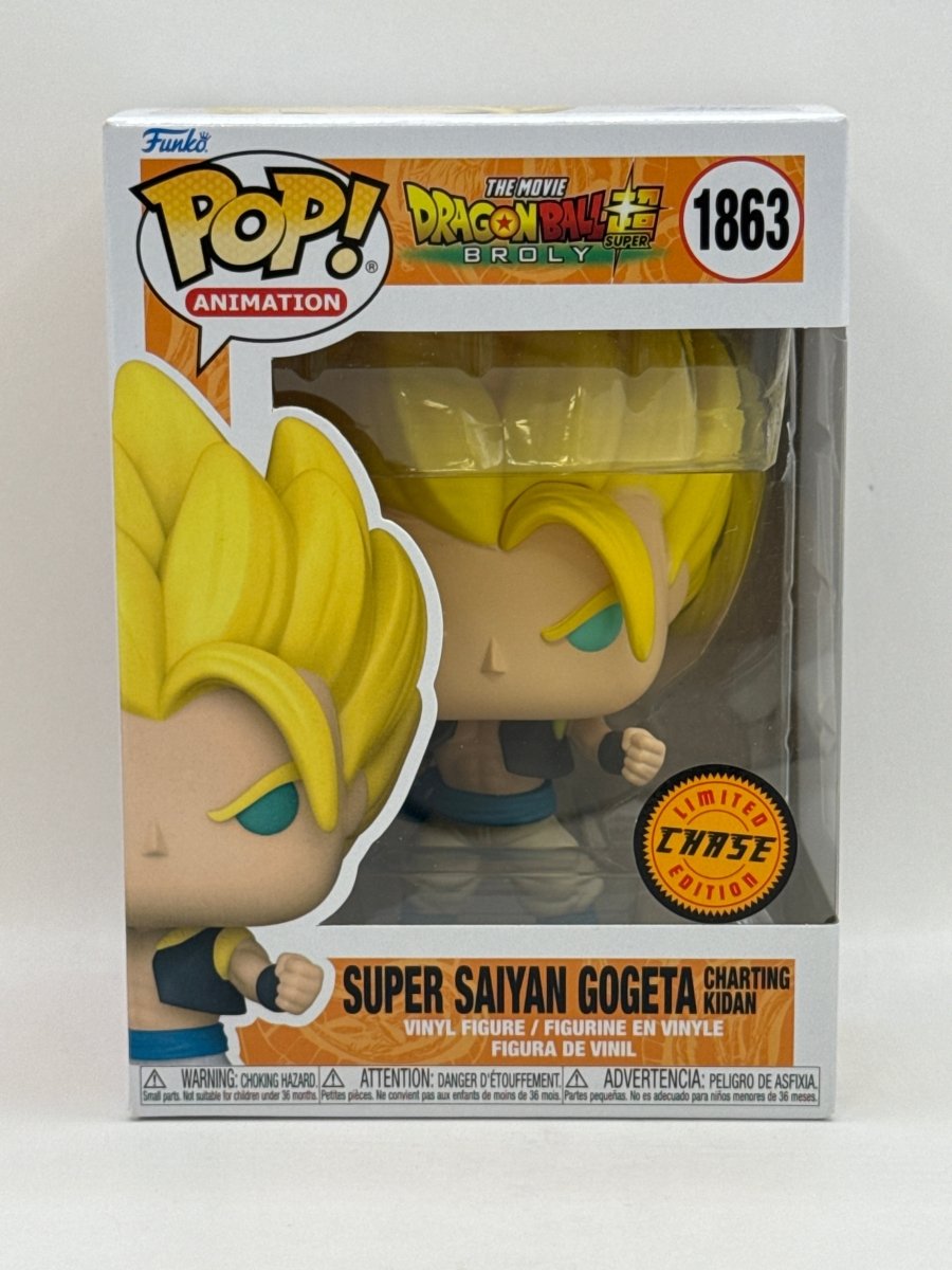 Dragon Ball Super Broly: Super Saiyan Gogeta Charting Kidan - Chase  #1863 Funko Pop
