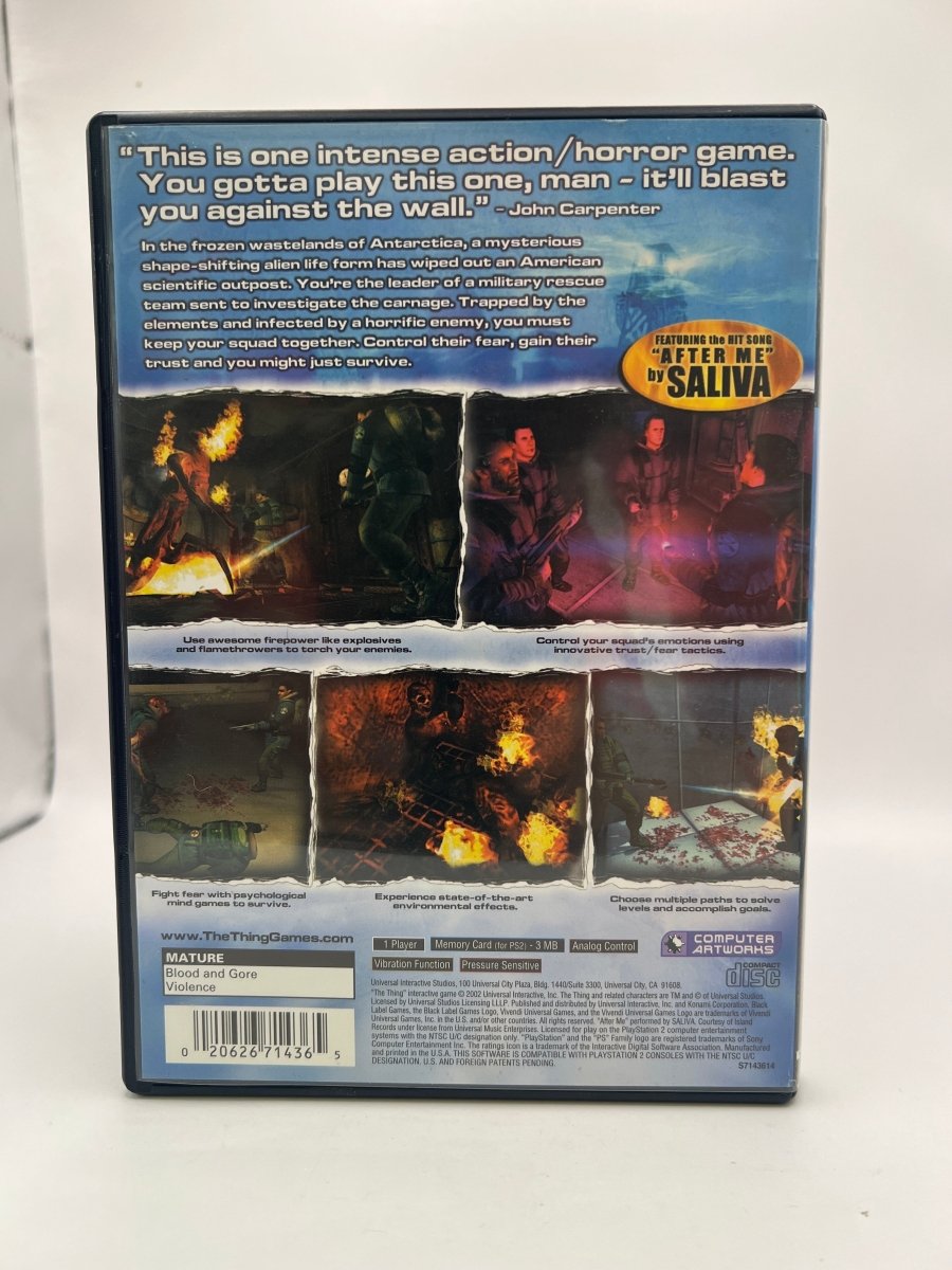 The Thing CL01 (CIB) PlayStation 2
