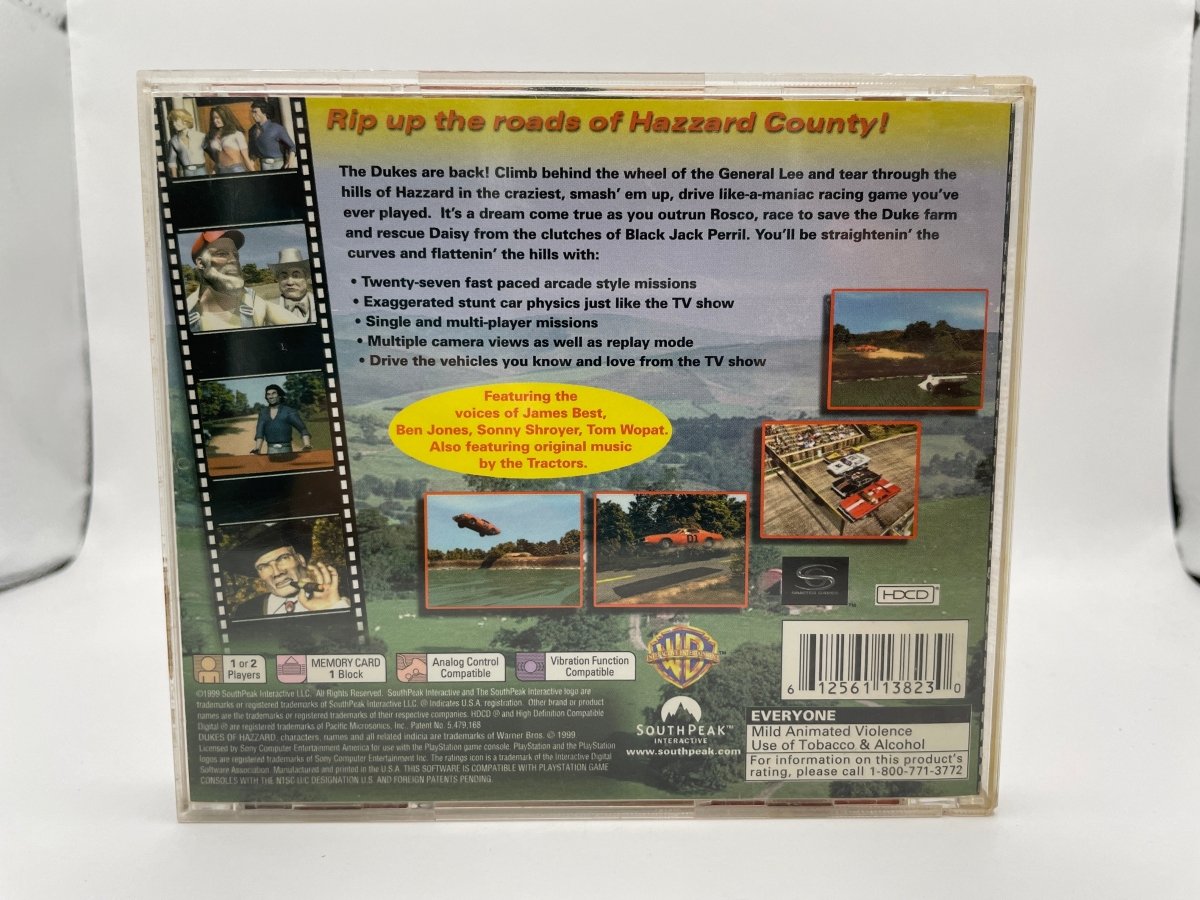 Dukes of Hazzard Racing for Home CL01 (CIB) Playstation One