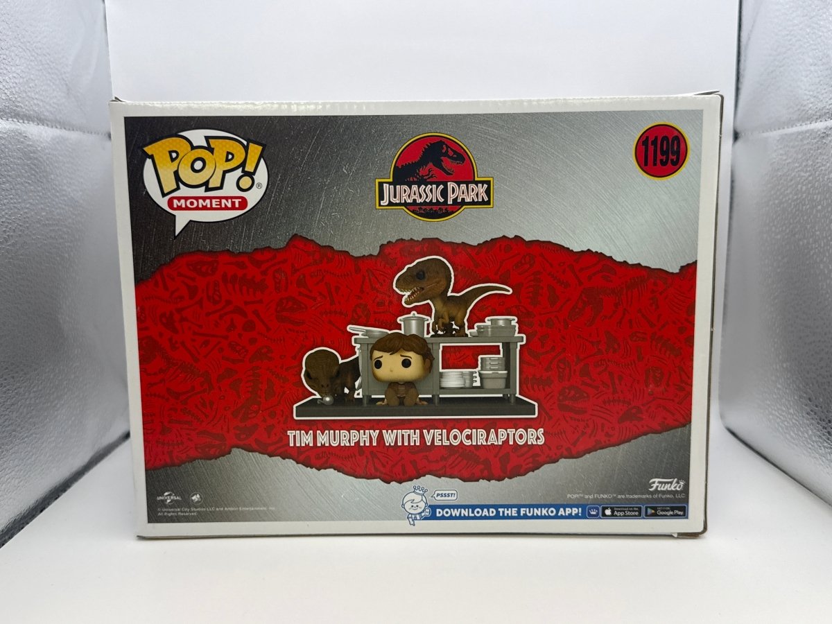 Jurassic Park: Tim Murphy With Velociraptors - Target Exclusive #1199 Funko Pop