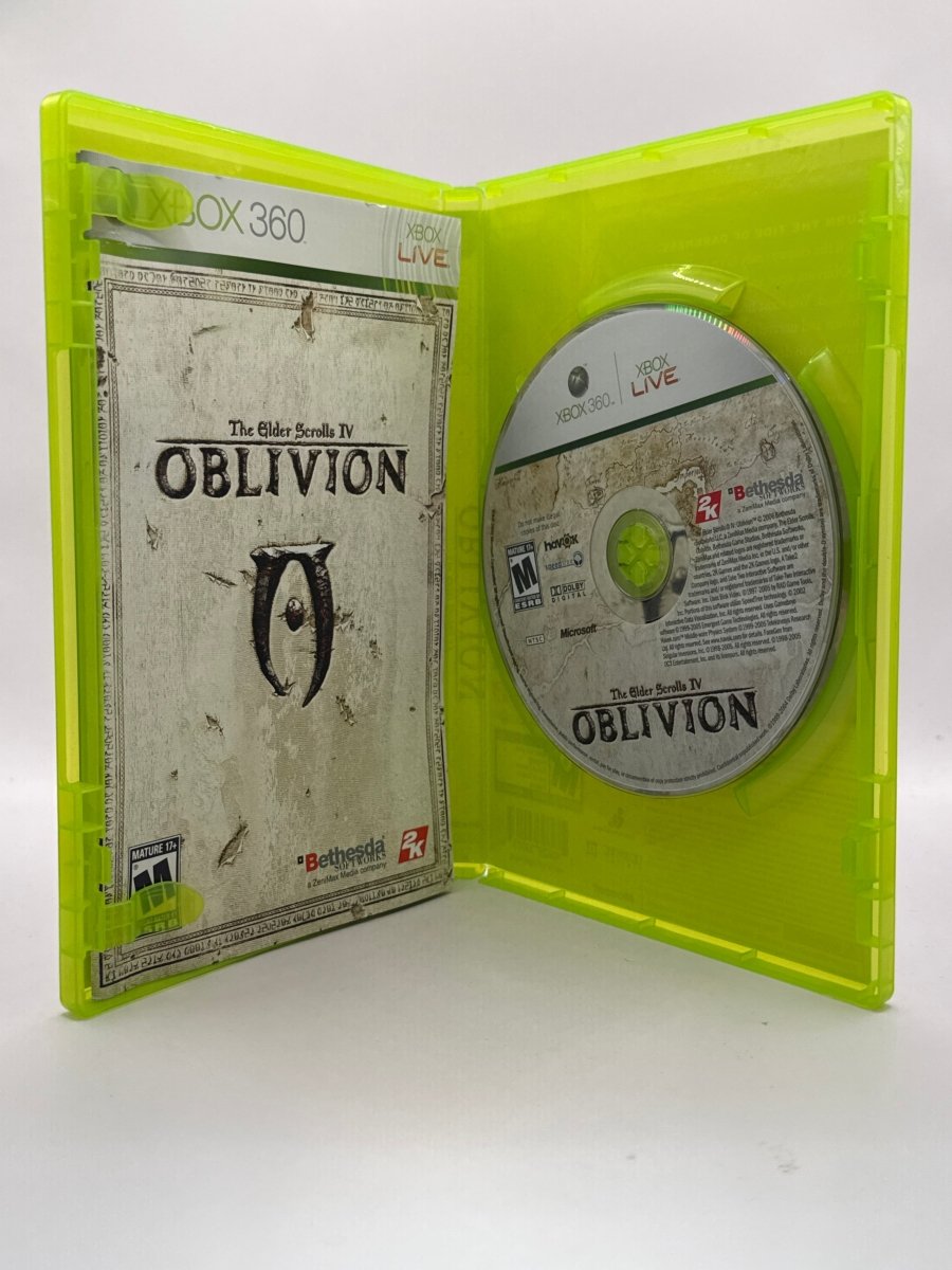 Elder Scrolls IV Oblivion CL01 (CIB) Xbox 360