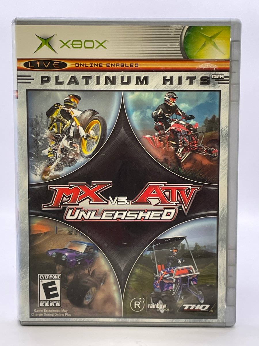 MX vs. ATV Unleashed [Platinum Hits] CL01 (CIB) Original Xbox